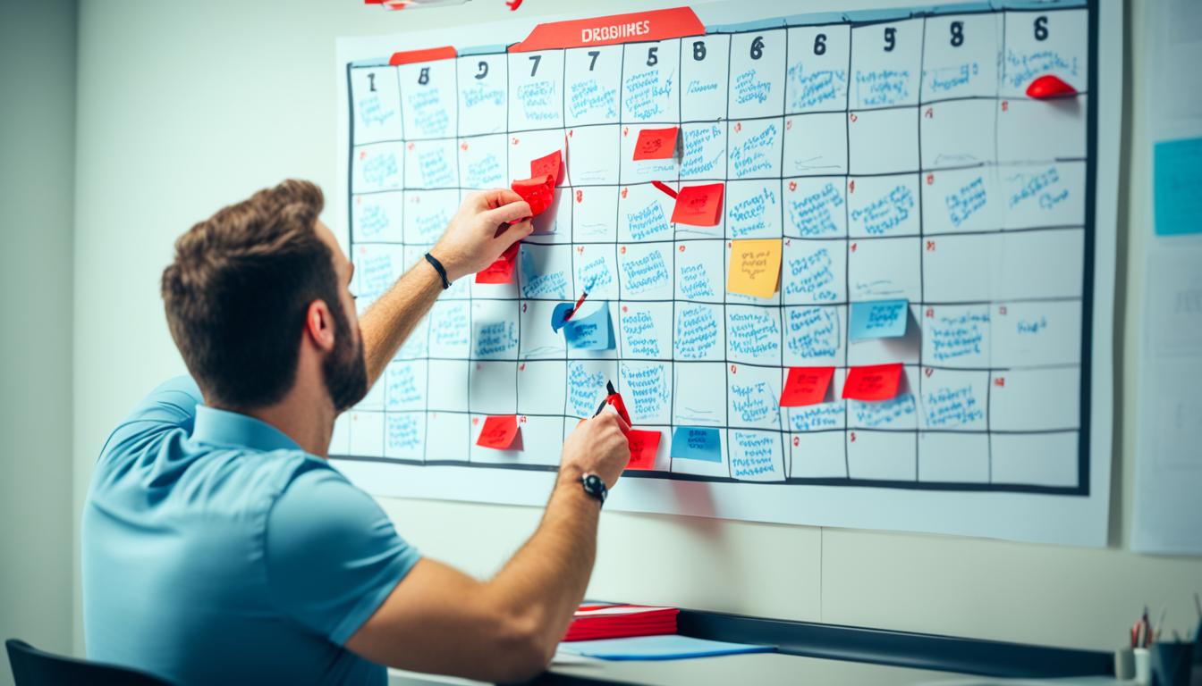 Set and Stick to Deadlines